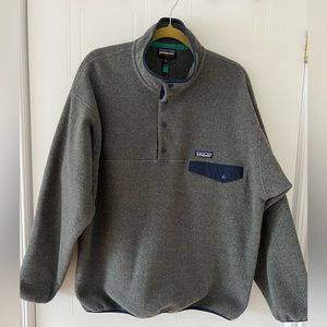 Unworn Men’s Patagonia Synchilla Snap-T Fleece - Size L